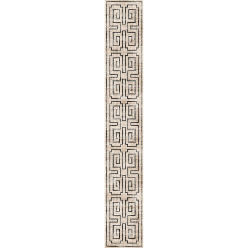 Noa Natural Black Rug