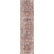Jasper Rose Taupe Red Rug