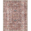 Jasper Rose Taupe Red Rug