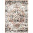 Echo Burnt Orange Black Pink Rug