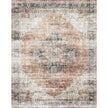 Echo Burnt Orange Black Pink Rug