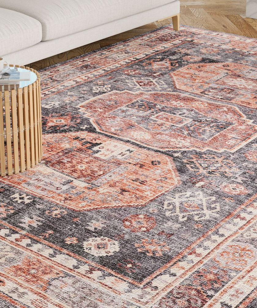 Zenda Rose Purple Rug