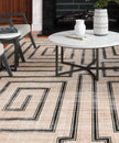Noa Natural Black Rug
