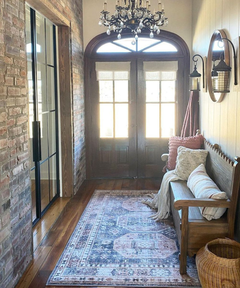 Zenda Rose Purple Rug