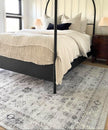 Kyra Silver Grey White Rug
