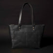 Classic Cognac Leather Tote Bag