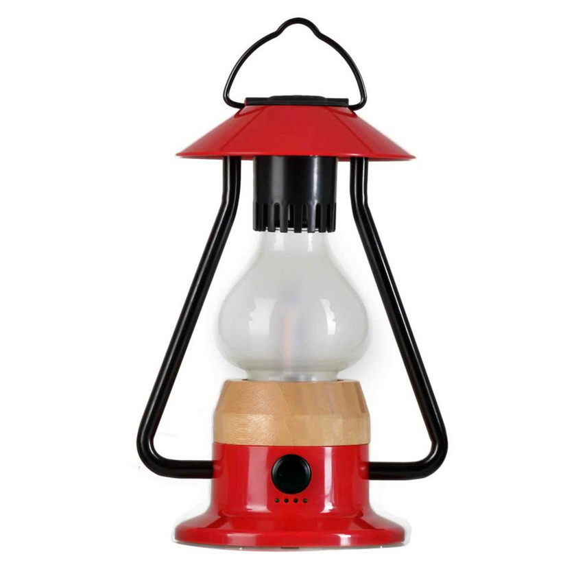 TRU De-LIGHT ROMANTICO LED All-in-One Lamp, Rechargeable, Bluetooth Music Speaker - FIRE RED / YELLOW / AUQA BLUE / GREEN / BLACK
