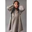 L/S Alissa Dress  | Blue Check | Wheat Kids