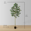 Figgi Artificial Ficus Tree Potted Plant (Multiple Sizes)