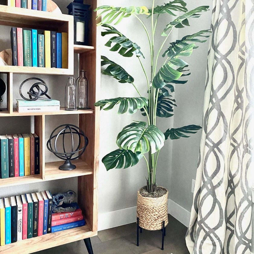 Isha Natural Braided Planter