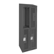 Clean Line™ Lockers, 2 -tier, Bank of 2, 24
