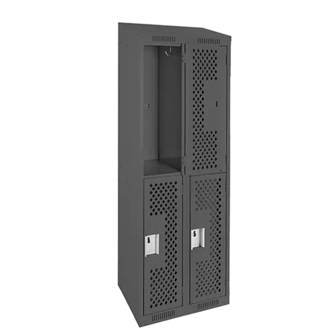 Clean Line™ Lockers, 2 -tier, Bank of 2, 24