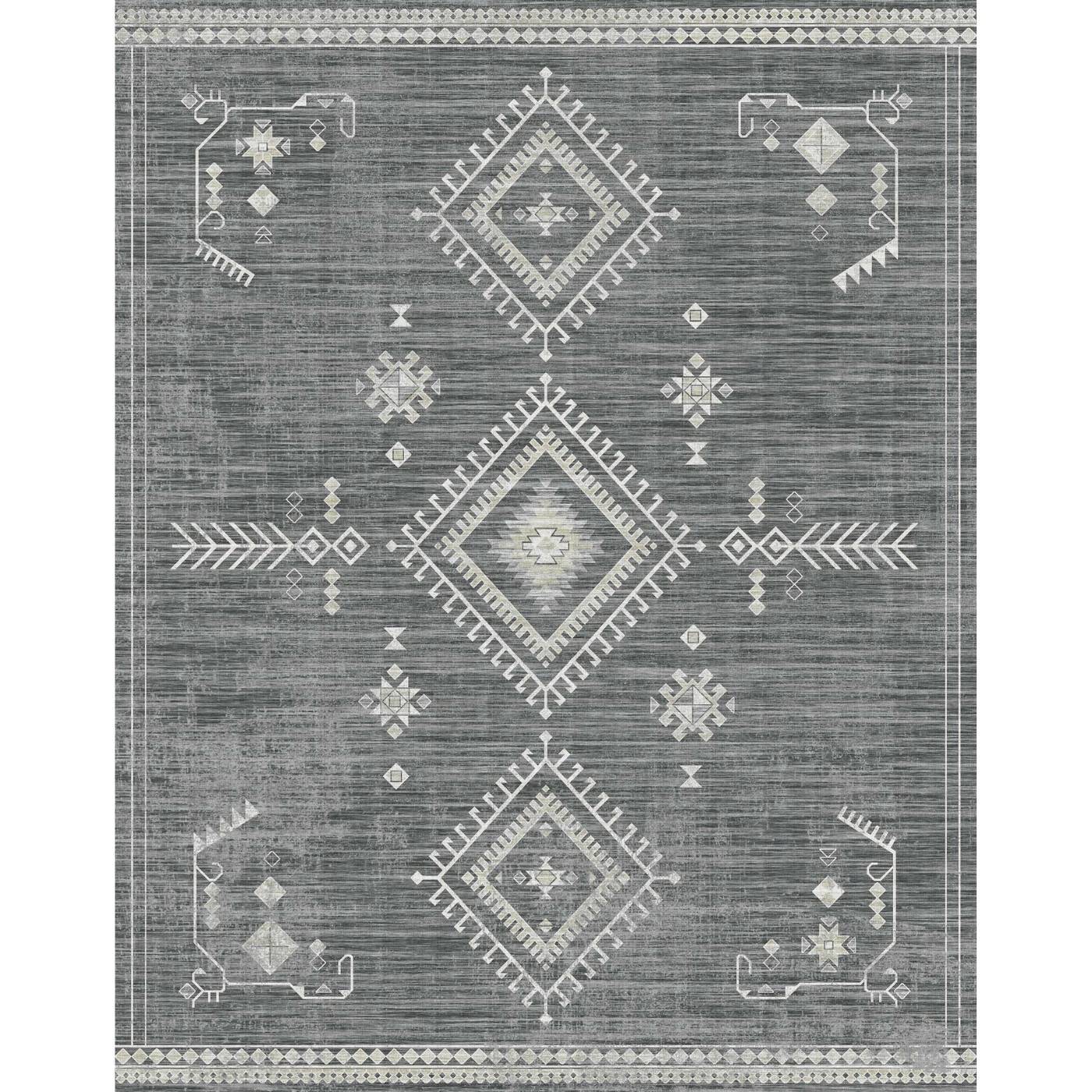 Khaleesi Black Yellow Sand Rug