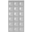 Clean Line™ Lockerettes, 6 -tier, Bank of 3, 36
