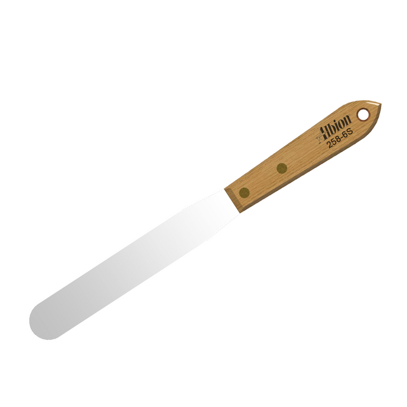 Classic Spatula: 1″ Wide x 6″ Long Blade - Caulking Tool