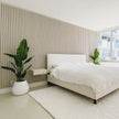 Margo - White Bamboo Floor Planter