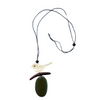 Wooden Bird on a Branch Necklace