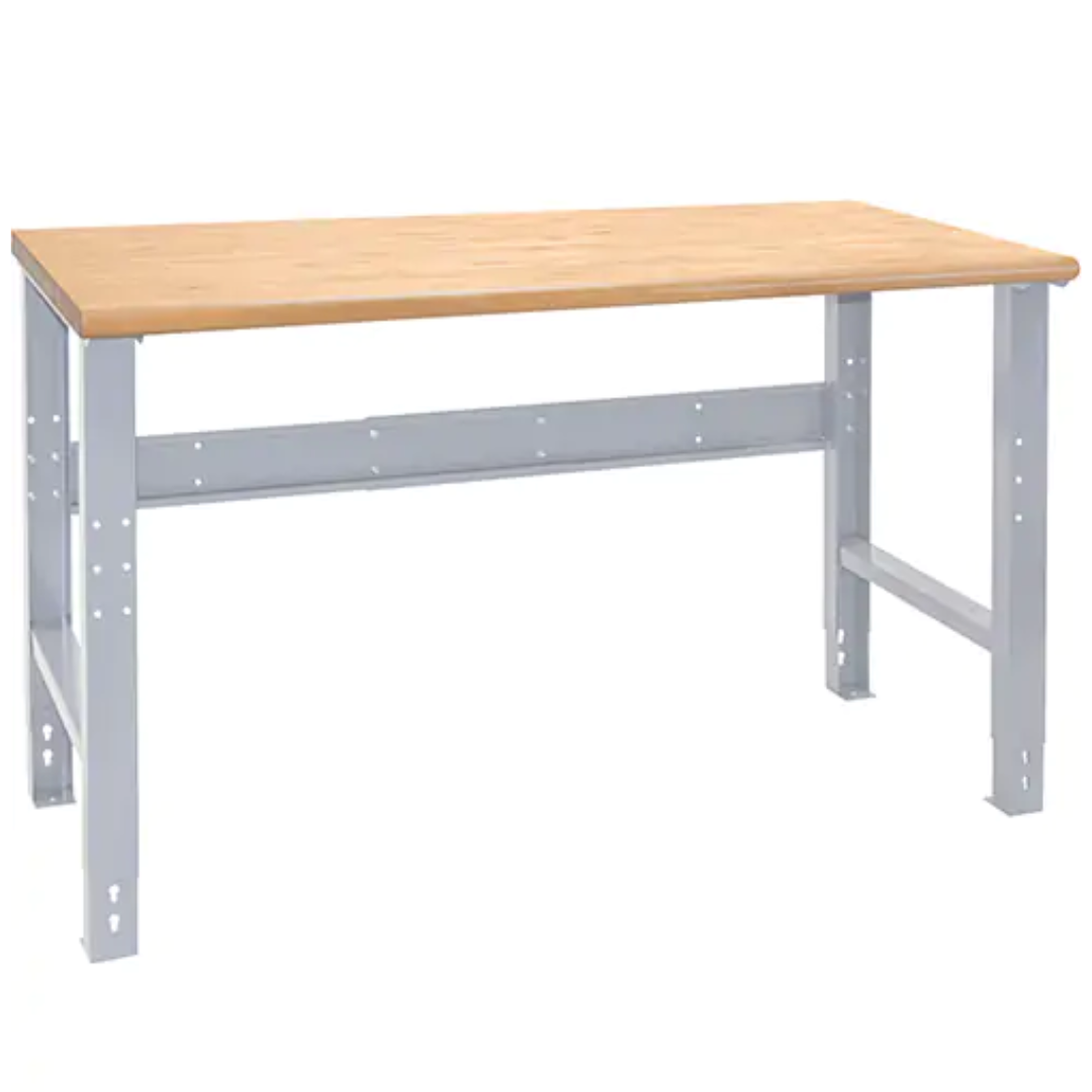 Industrial-Duty Workbench, Top & Legs Only, 1000 lbs Cap., 72