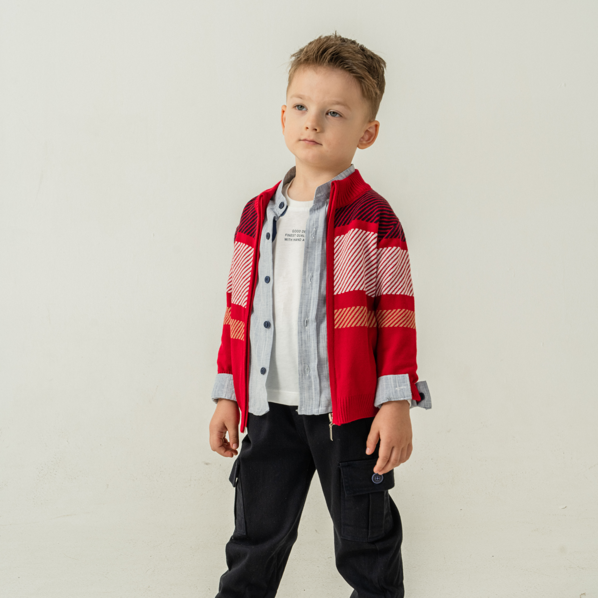 Cargo Style 4PC Sweater Set