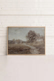 RURAL LANDSCAPE, Oeuvre sur toile étirée