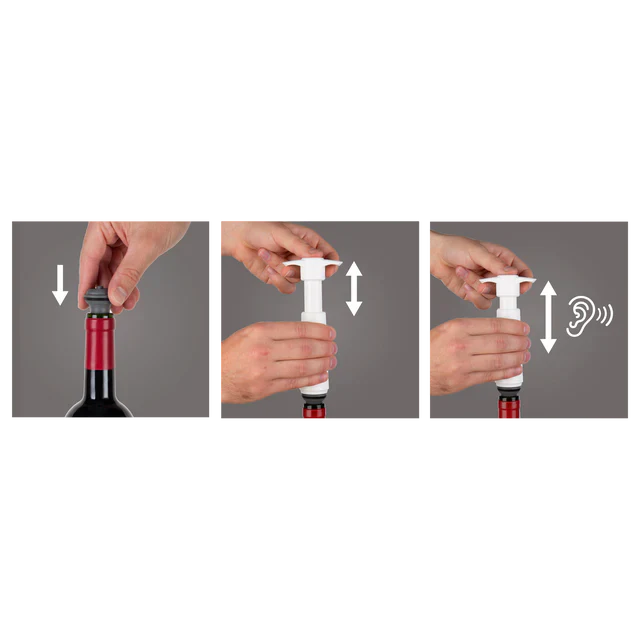 VACUVIN - Wine Saver Set 2/ST White