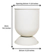 Vali - Brass Mid Century Planter