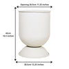 Vali - Brass Mid Century Planter