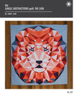 Violet Craft - The Jungle Abstractions Quilt: The Lion   Abstractions Quilt