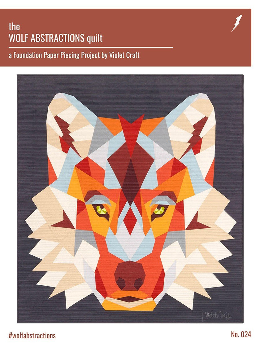 Violet Craft - The Wolf Abstractions Quilt  Abstractions Quilt