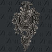 Zuri Designs Rococo Clock