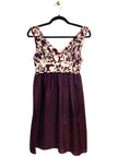 VELVET Regular fit Midi Dress in Purple - S