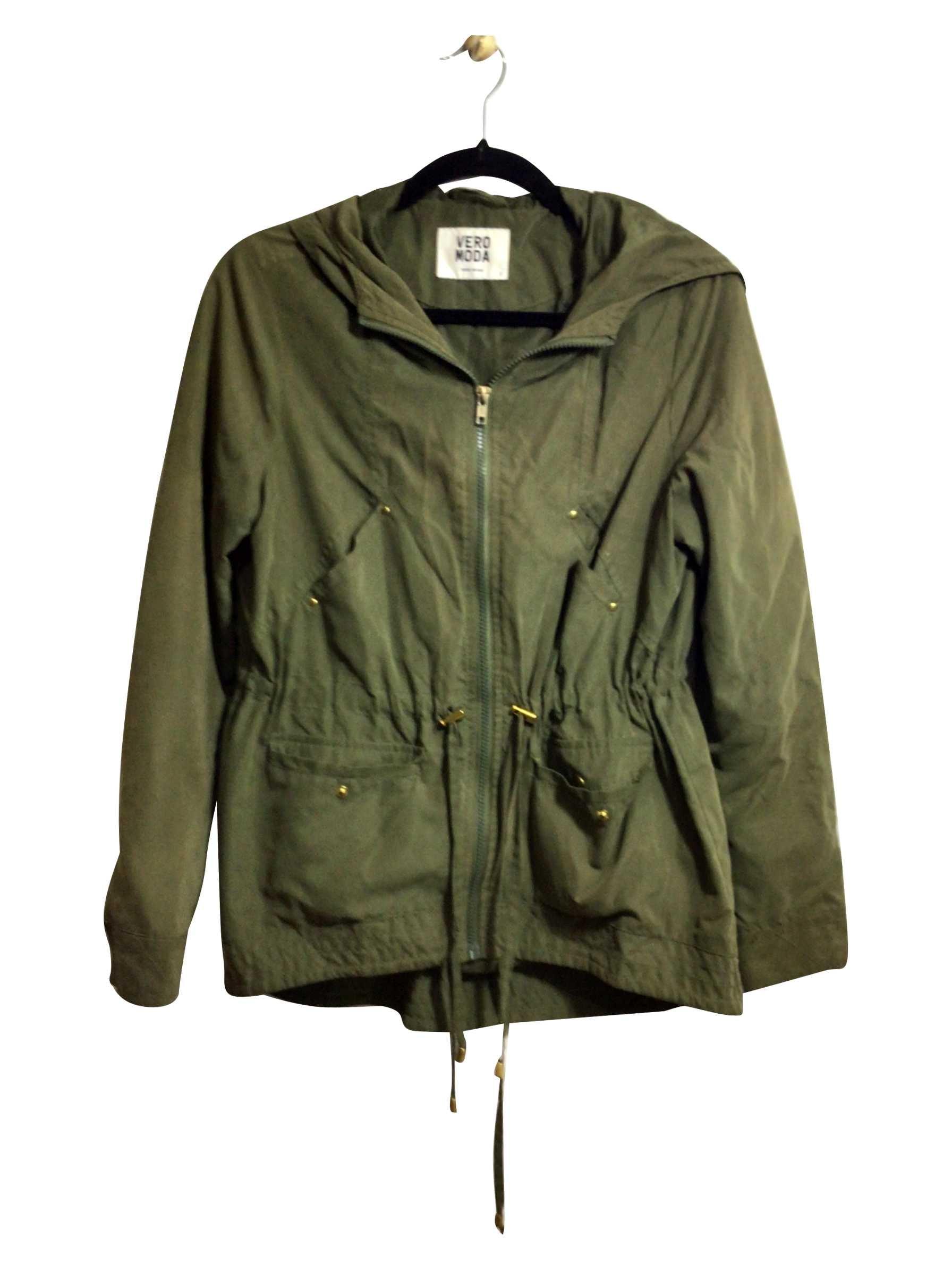 VERO MODA Regular fit Coat in Green - S