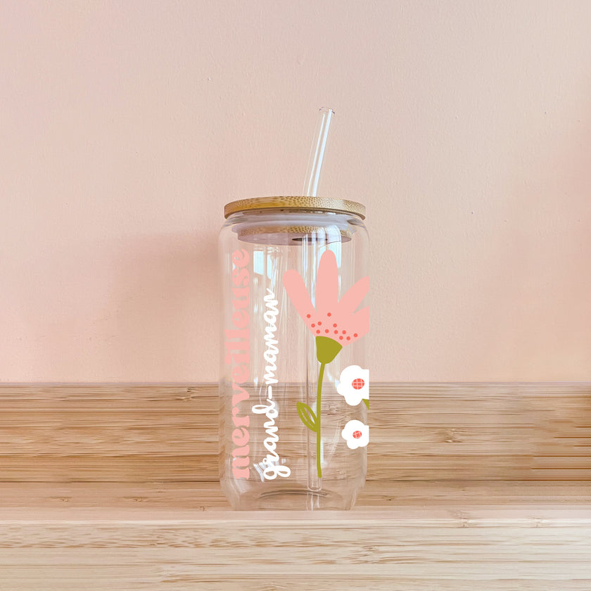 Verre boho - Merveilleuse grand-maman