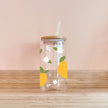 Verre boho - citrons