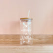 Verre boho personnalisé - Marraine