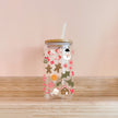 Verre boho - mosaïque de Noël