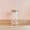 Verre boho - petits coeurs