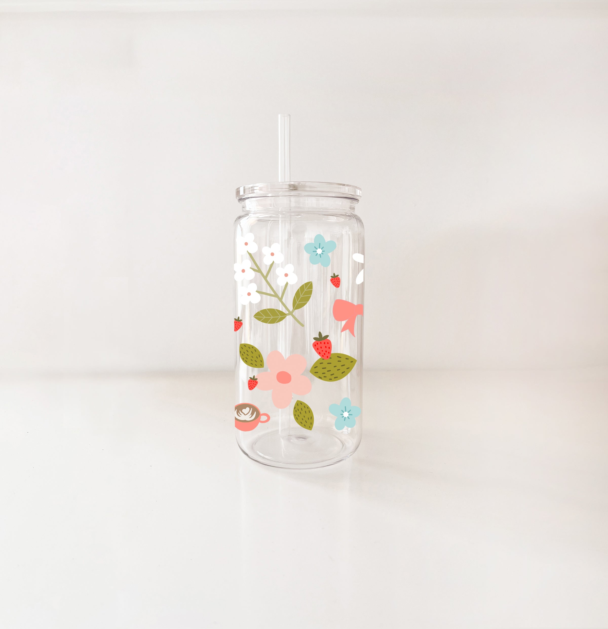 Verre en plastique 16oz - PRINTEMPS