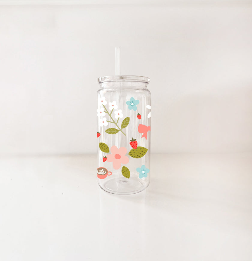 Verre en plastique 16oz - PRINTEMPS