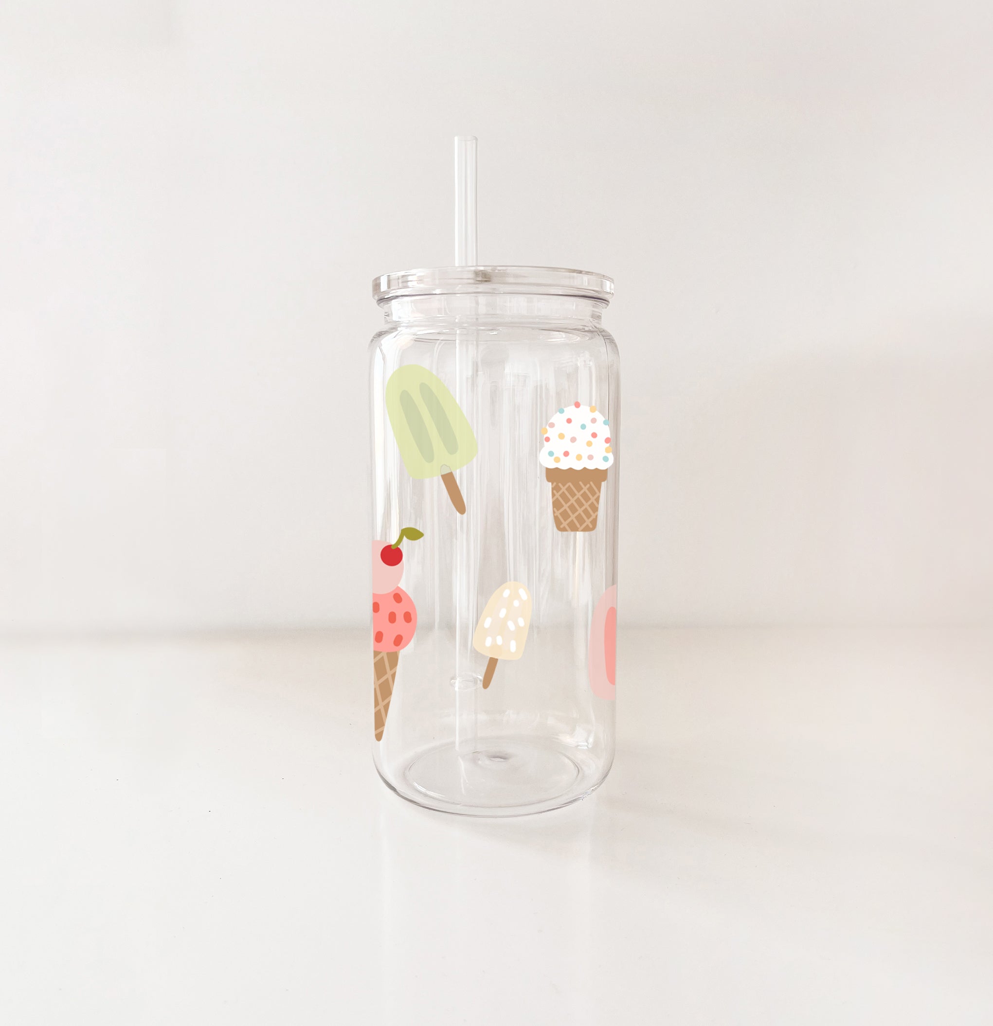 Verre en plastique - Plaisirs glacés