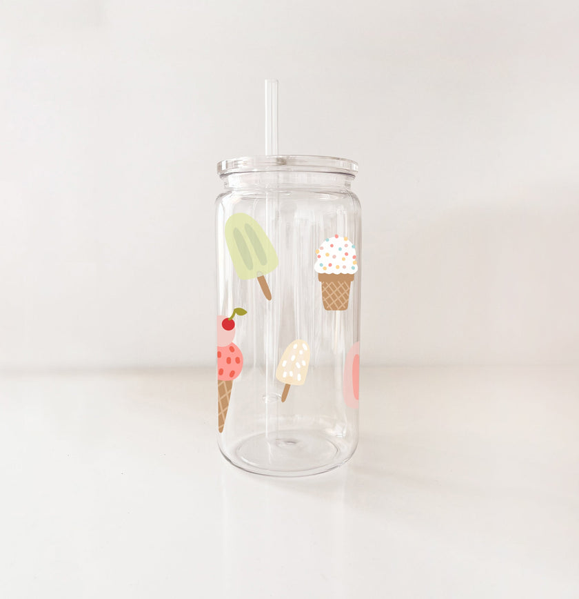 Verre en plastique - Plaisirs glacés