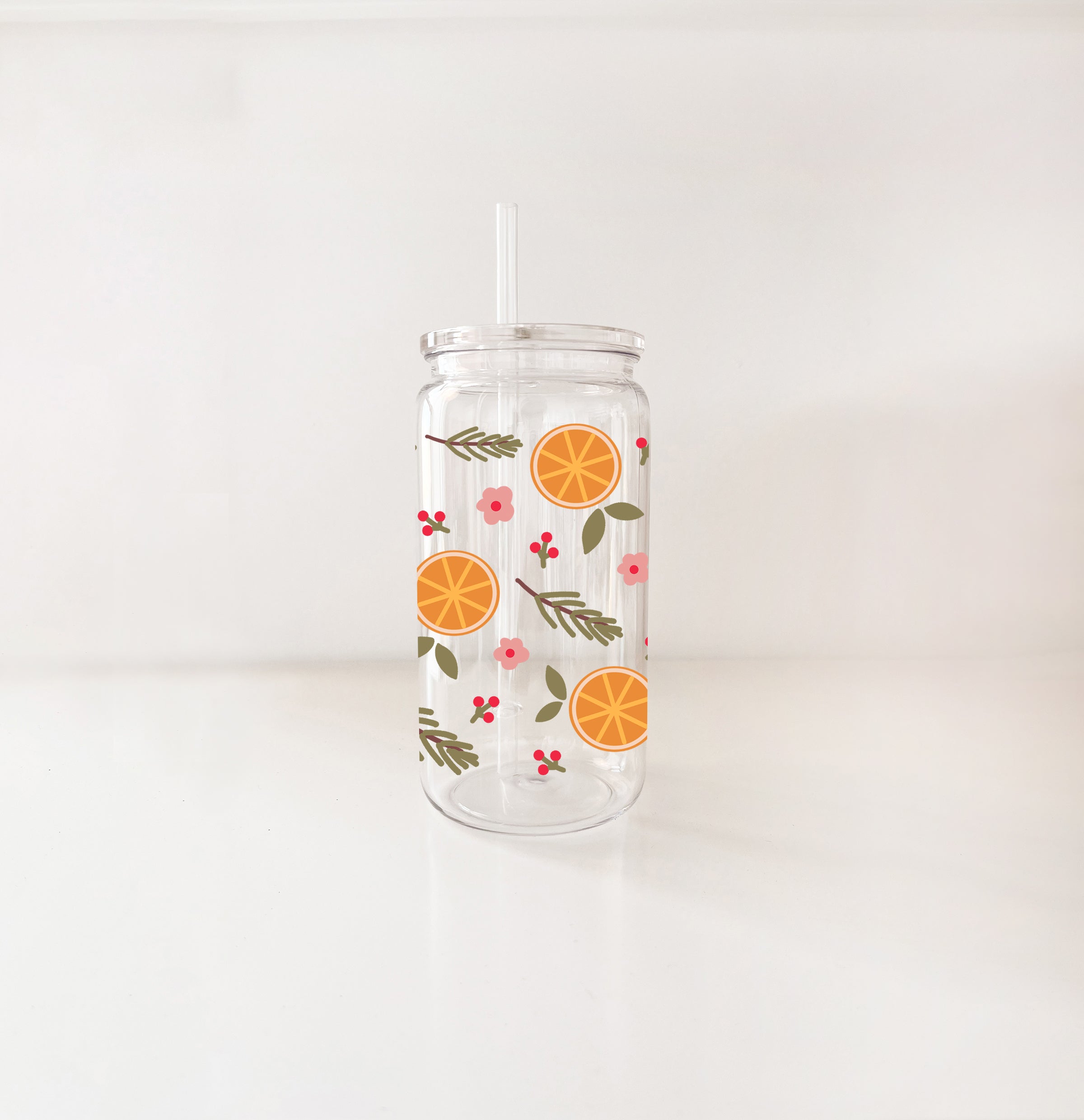 Verre en plastique 16oz - Punch de Noël