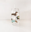 Verre en plastique - Teckels sauge
