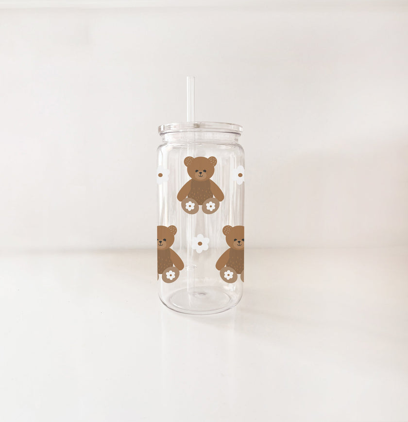 Verre en plastique 16oz - Teddy Bear