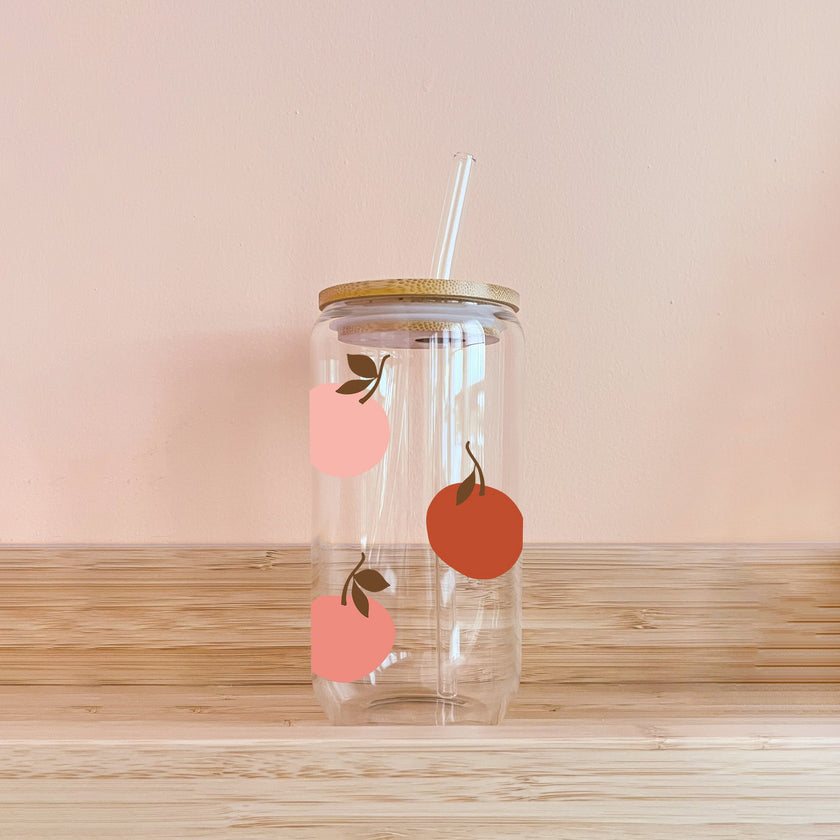 Verre boho - pommes