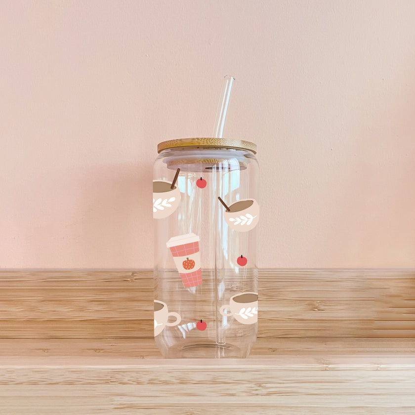 Verre boho - Pumpkin spice latte