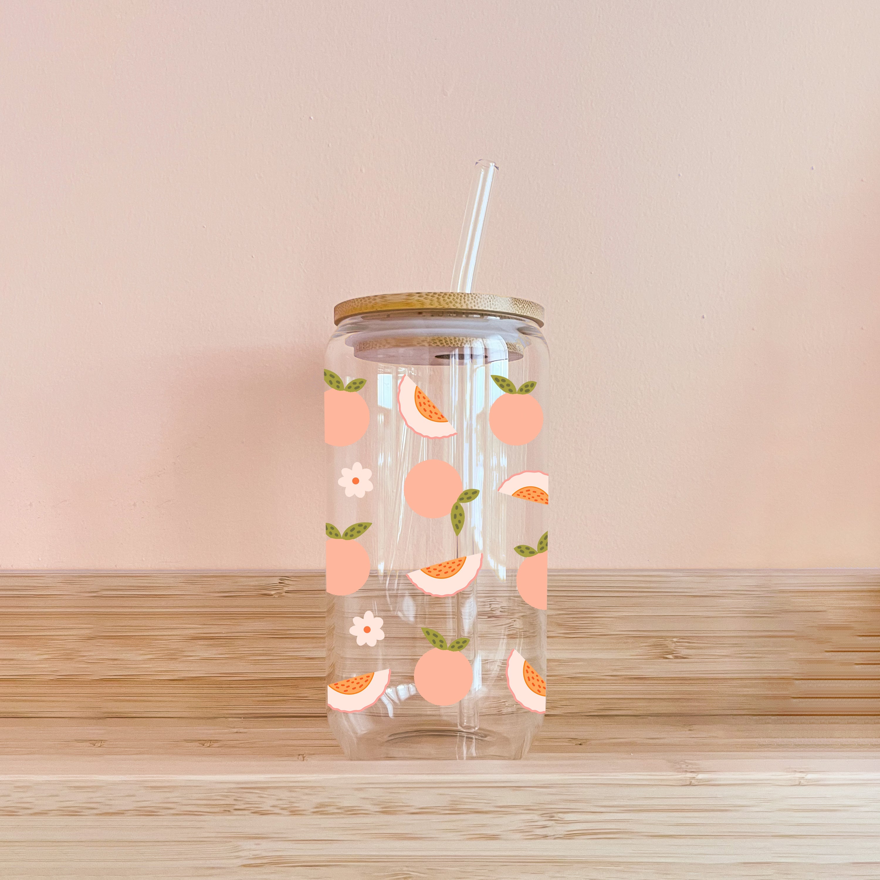 Verre - Punch aux pêches