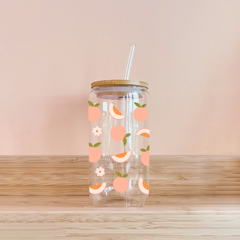 Verre - Punch aux pêches