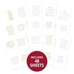 Perfect Verses Foiled Paper Pad 2
