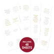 Perfect Verses Foiled Paper Pad 3